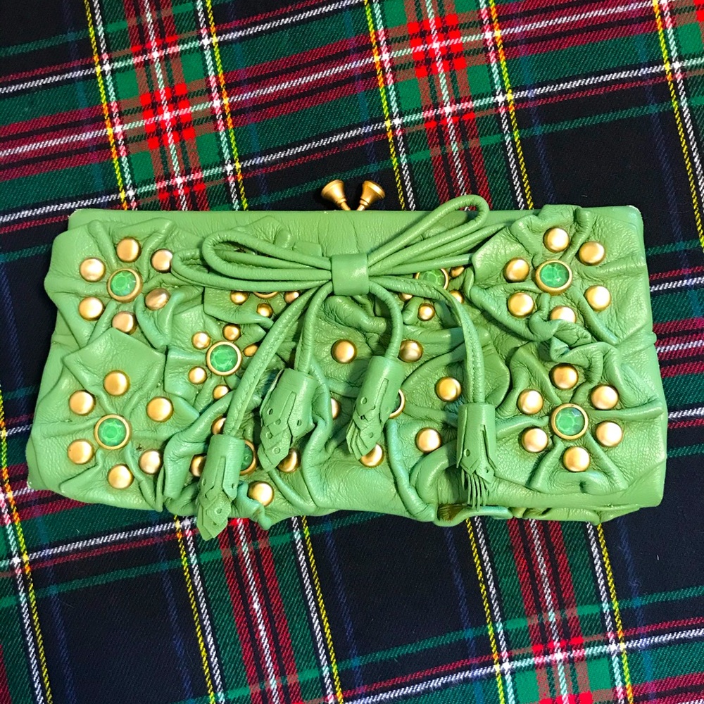 COPY - Isabella Fiore Leather Clutch